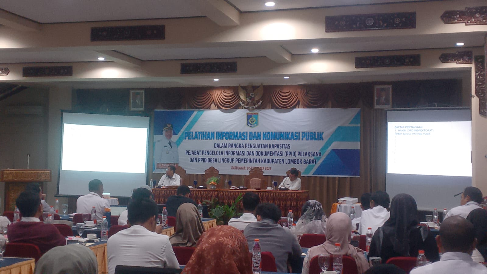 Tingkatkan Transparansi Informasi, Petugas PPID Desa Duman Ikuti Bimtek di Hotel Jayakarta