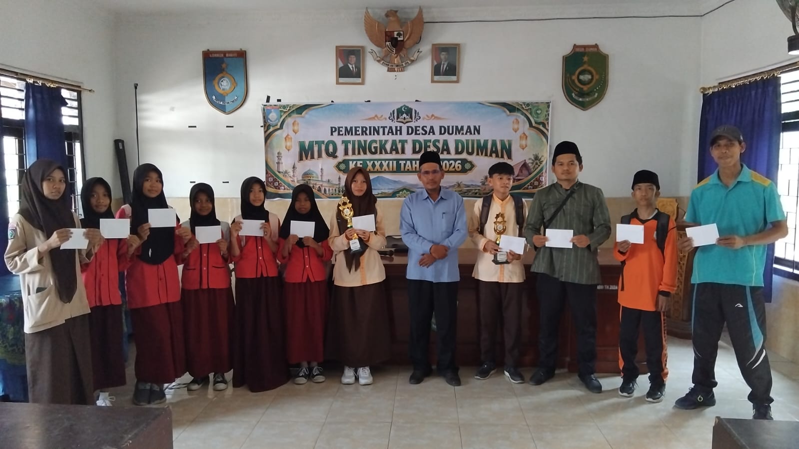 Kepala Desa Duman Berikan Apresiasi Penuh kepada Seluruh Peserta MTQ, Tegaskan Semua adalah Pemenang